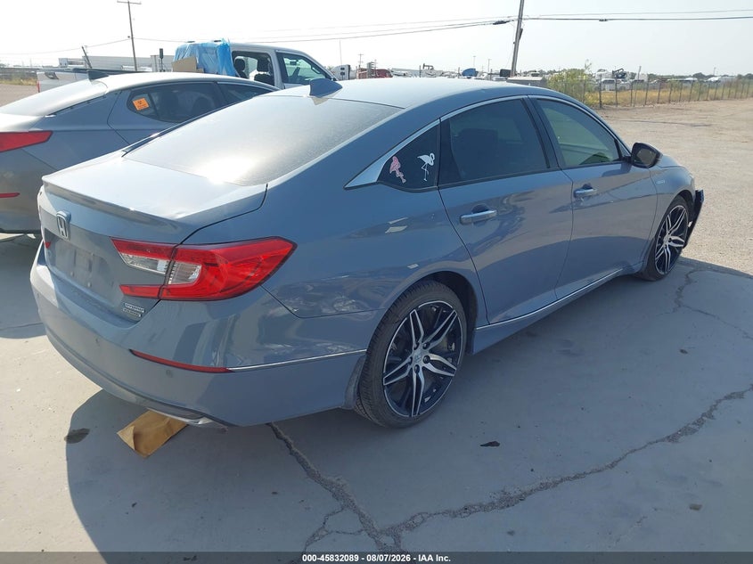 Vin: 1hgcv3f99na020403, lot: 46330990, honda accord hybrid touring 20224
