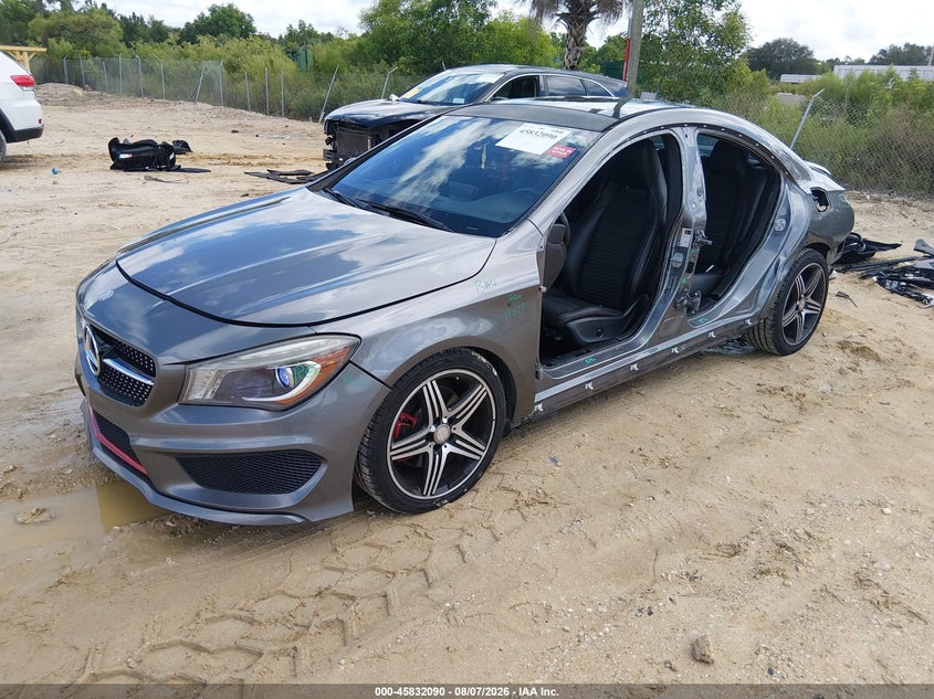Vin: wddsj4eb4fn171844, lot: 46330991, mercedes-benz cla 250 20152