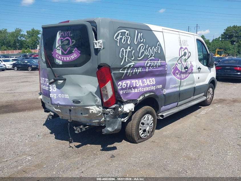 Vin: 1ftyr1zm5gka59984, lot: 46330997, ford transit-250 20164