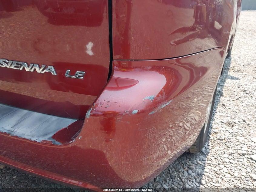 2007 TOYOTA SIENNA VAN 3.5L V-6 DOHC, VVT, 266HP