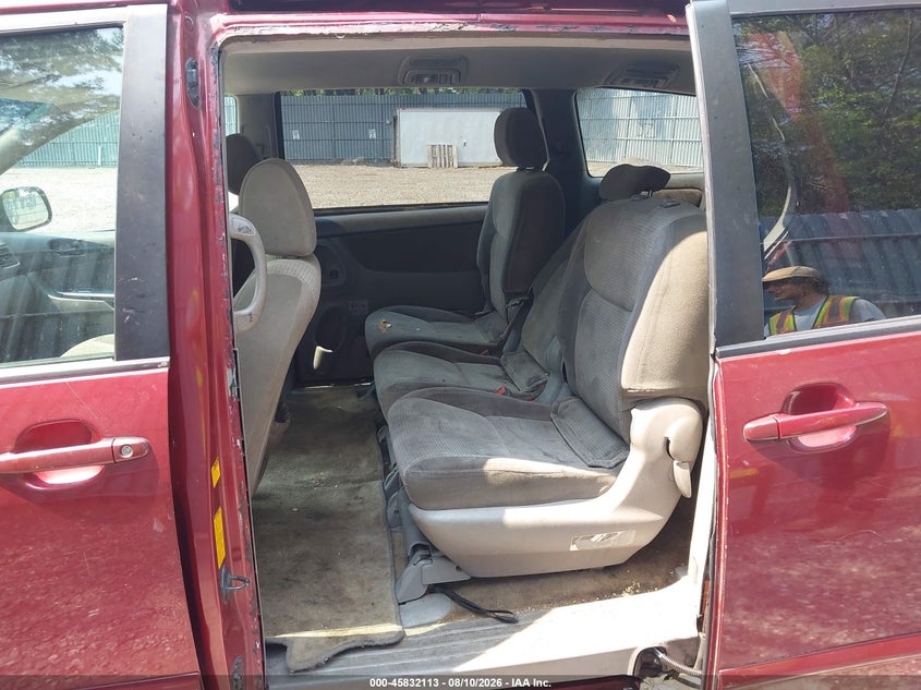 2007 TOYOTA SIENNA VAN 3.5L V-6 DOHC, VVT, 266HP