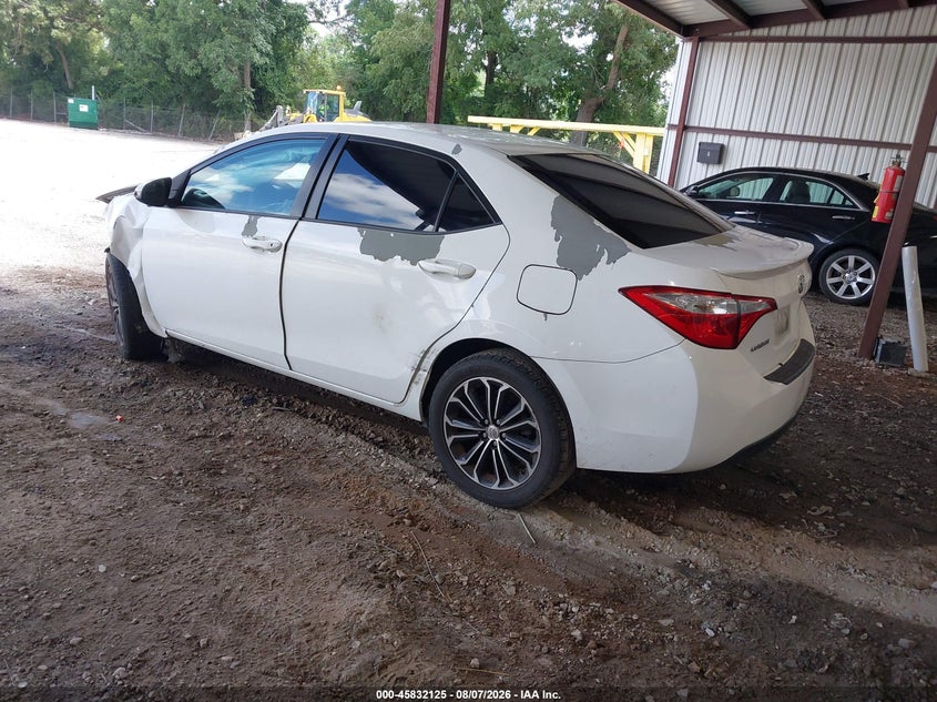 Vin: 5yfburhexgp411410, lot: 46331026, toyota corolla s plus 20163