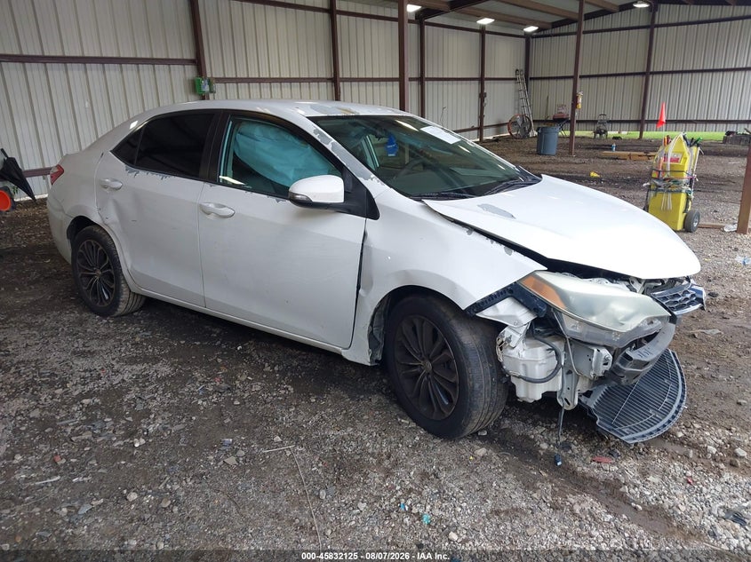 2016 TOYOTA COROLLA auction photo 1