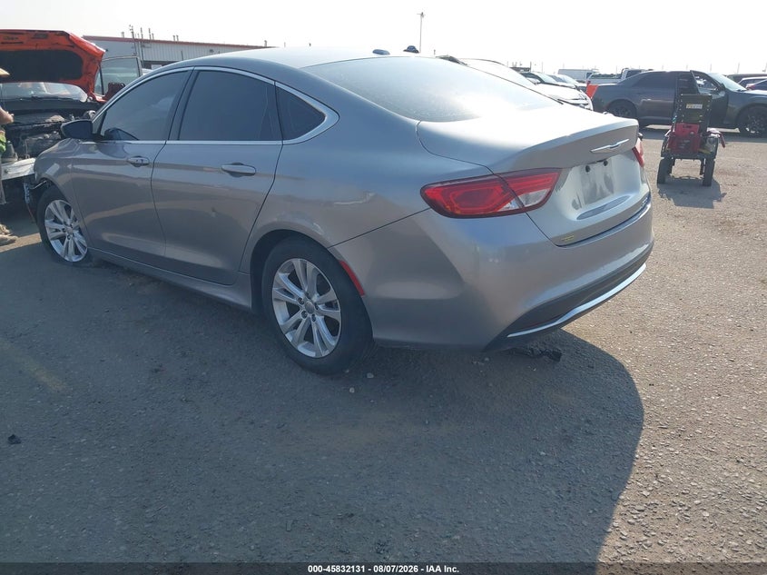 Vin: 1c3cccabxfn719262, lot: 46331032, chrysler 200 limited 20153