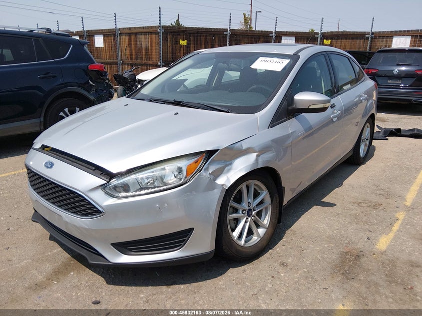 Vin: 1fadp3f22gl267422, lot: 46331064, ford focus se 20162