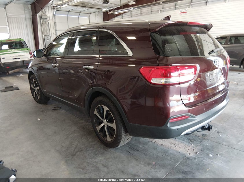 Vin: 5xyphda11hg273413, lot: 46331068, kia sorento 2.0t ex 20173