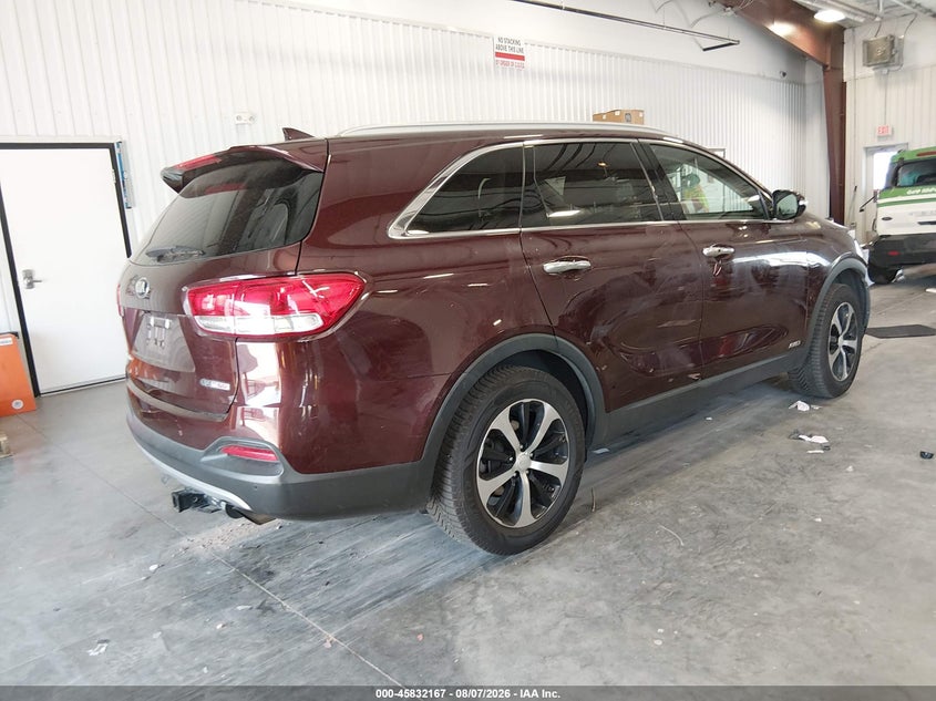 Vin: 5xyphda11hg273413, lot: 46331068, kia sorento 2.0t ex 20174