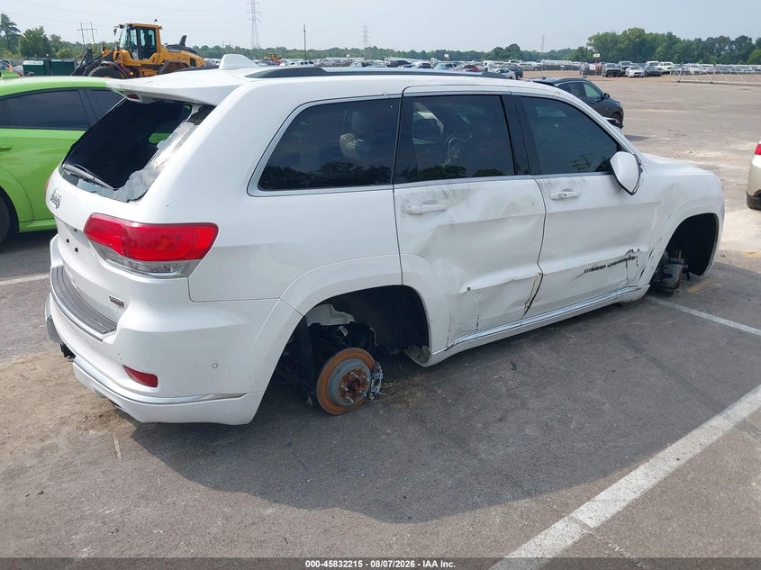 Vin: 1c4rjejg5kc525067, lot: 46331116, jeep grand cherokee summit 4x2 20194