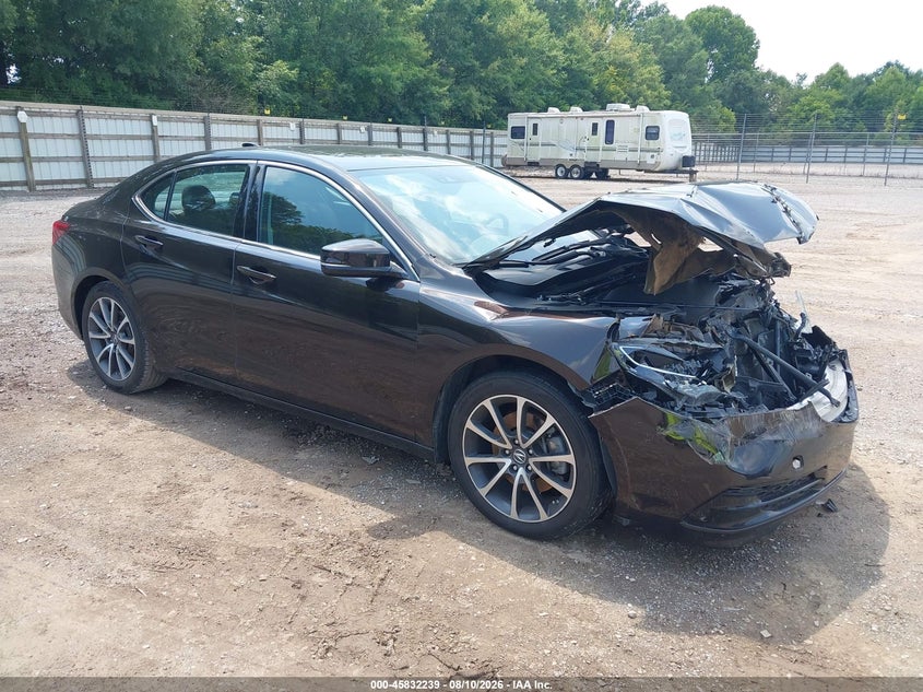 2016 Acura Tlx V6 Tech, Перёд, IAAI, VIN 19UUB2F55GA010720