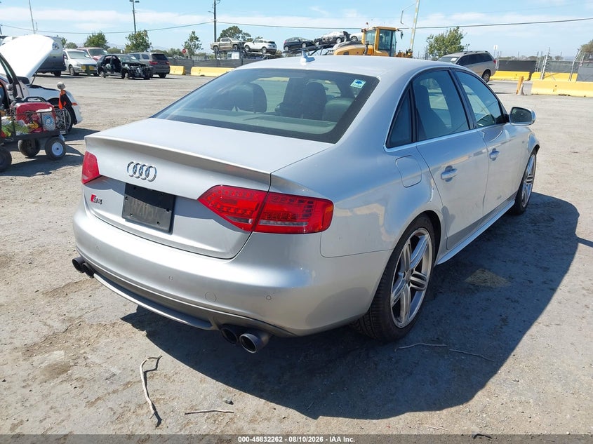 AUDI S4 2012 VIN WAUBGAFL3CA102299