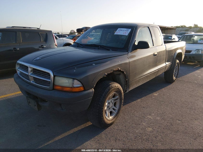 2004 DODGE DAKOTA PICKUP 3.7L V-6 210HP