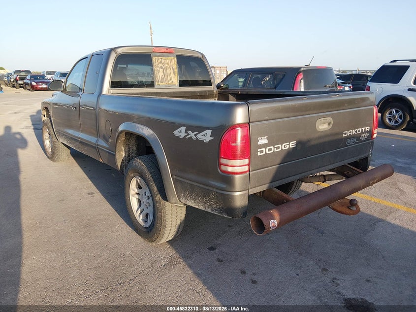 2004 DODGE DAKOTA PICKUP 3.7L V-6 210HP