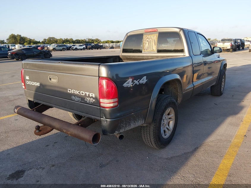 2004 DODGE DAKOTA PICKUP 3.7L V-6 210HP