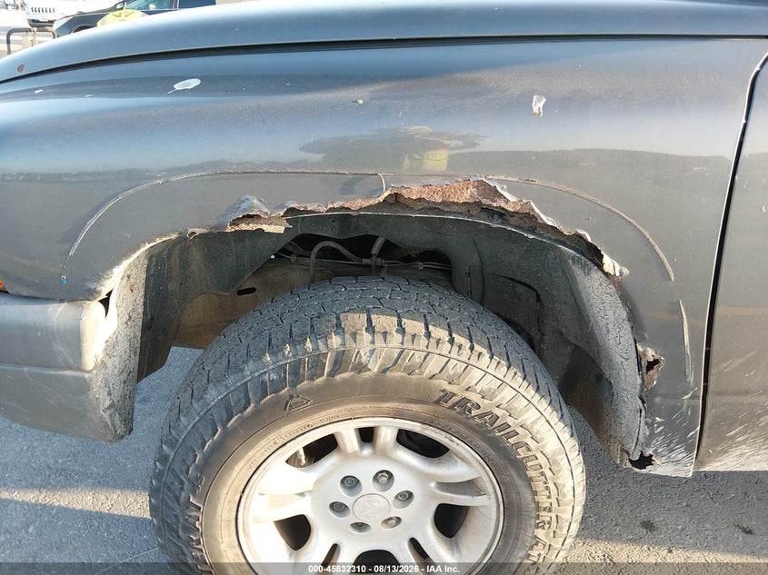 2004 DODGE DAKOTA PICKUP 3.7L V-6 210HP