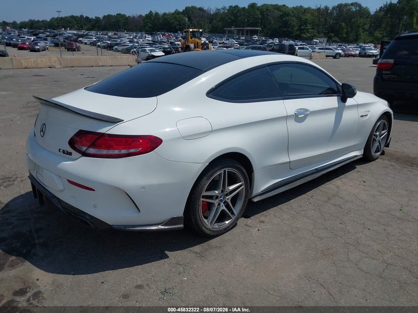Vin: wddwj8hb1hf490426, lot: 46331223, mercedes-benz amg c 63 s 20174