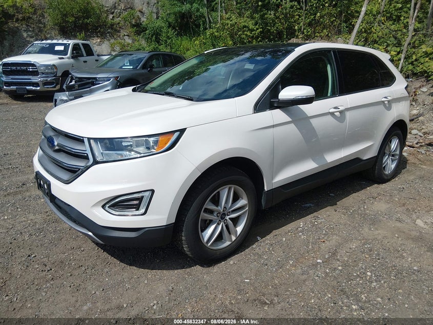 Vin: 2fmpk4j9xhbb50426, lot: 46331247, ford edge sel 20172
