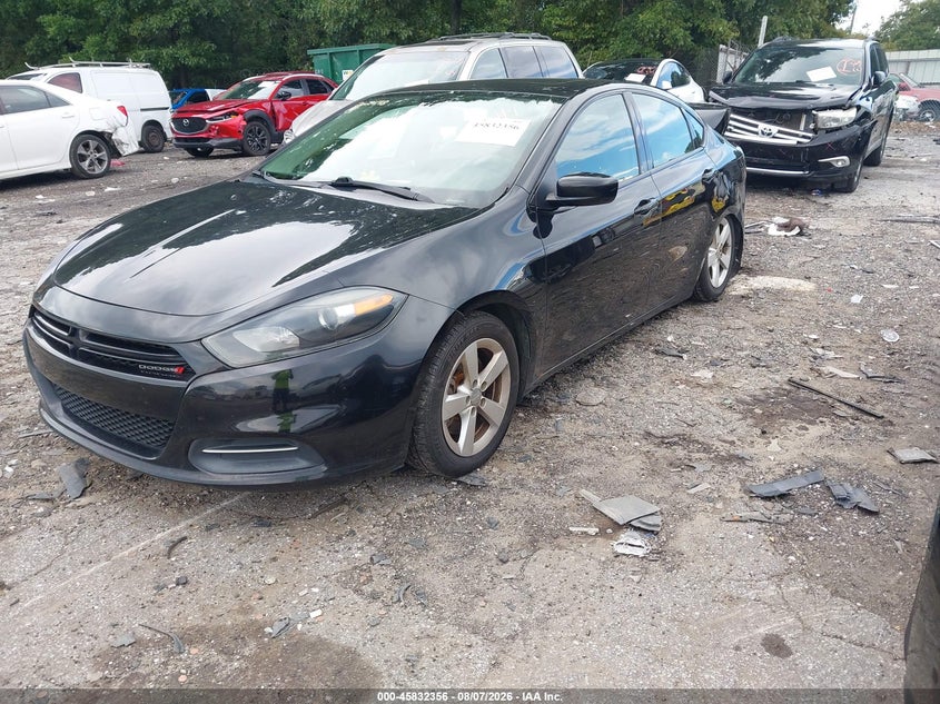 Vin: 1c3cdfbb7gd704528, lot: 46331257, dodge dart sxt 20162