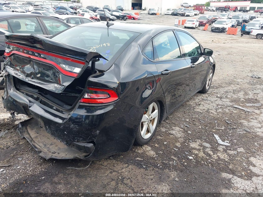 Vin: 1c3cdfbb7gd704528, lot: 46331257, dodge dart sxt 20164