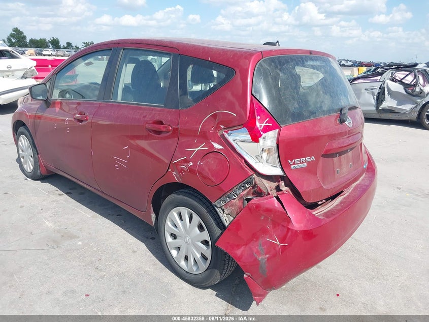 2016 NISSAN VERSA HATCHBACK 1.6L I-4 DOHC, VVT, 109HP