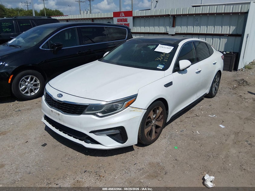 Vin: 5xxgt4l32kg364604, lot: 46331265, kia optima s 20192