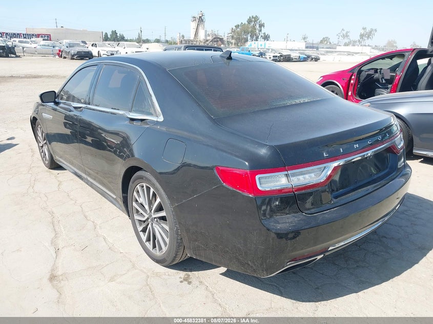 Vin: 1ln6l9sk6j5603457, lot: 46331281, lincoln continental select 20183
