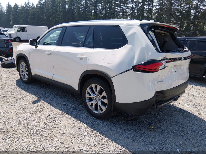 Vin: 5tdacab58rs003538, lot: 46331317, toyota grand highlander hybrid limited 20243