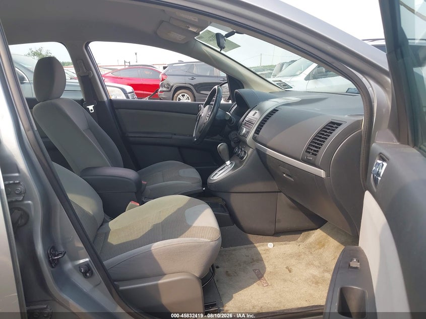 2012 NISSAN SENTRA SEDAN 2.0L I-4 DOHC, VVT, 140HP