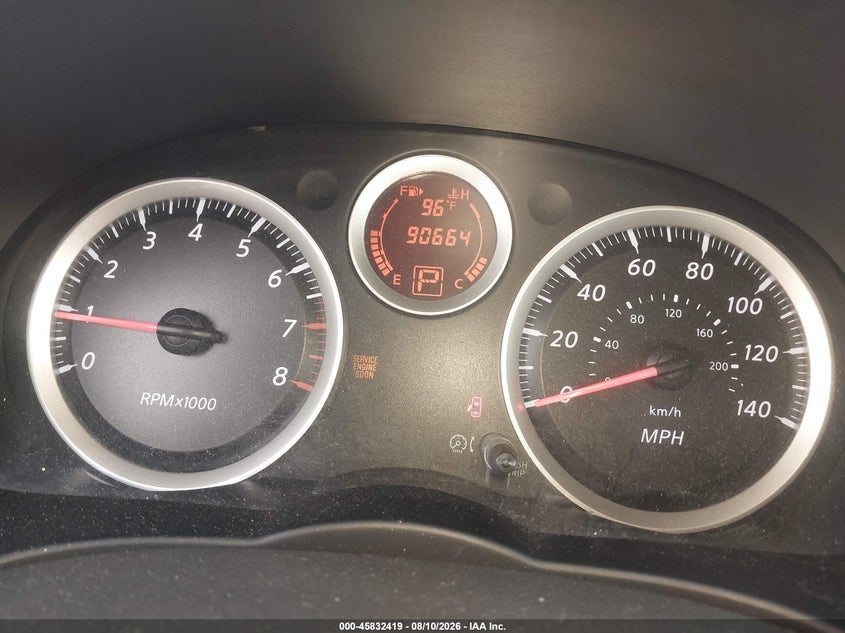 2012 NISSAN SENTRA SEDAN 2.0L I-4 DOHC, VVT, 140HP