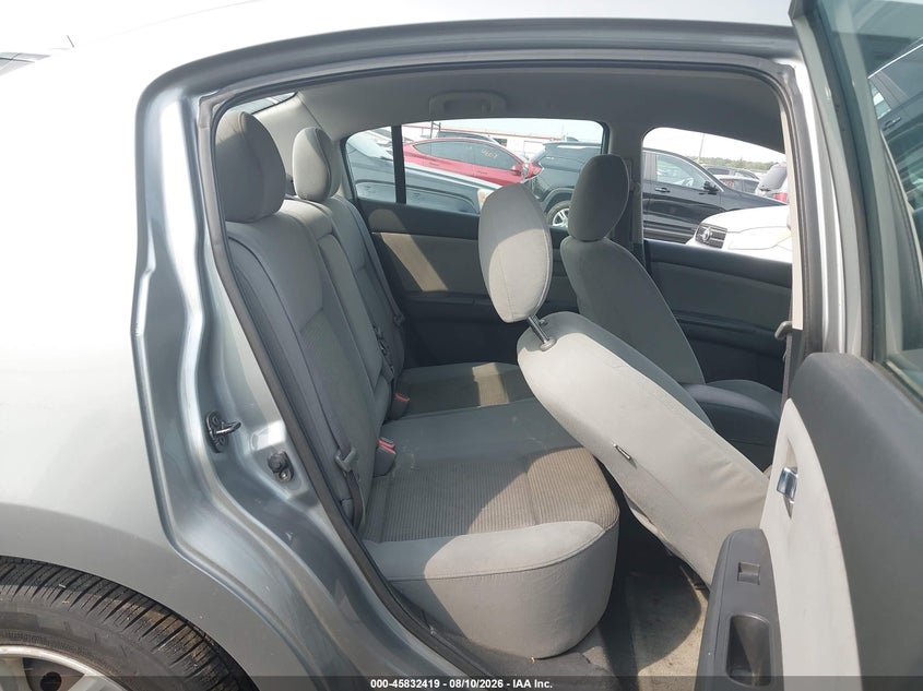 2012 NISSAN SENTRA SEDAN 2.0L I-4 DOHC, VVT, 140HP