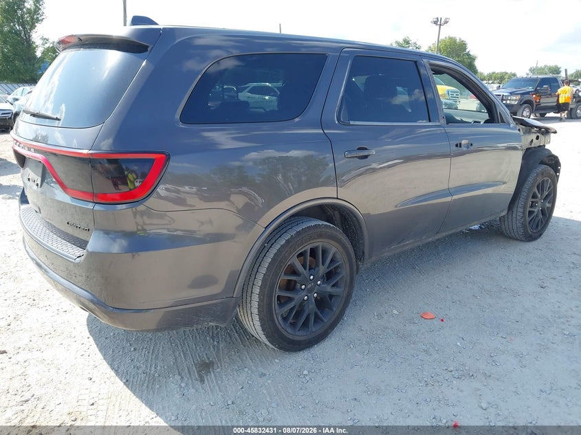 Vin: 1c4rdjdg2fc746031, lot: 46331332, dodge durango limited 20154