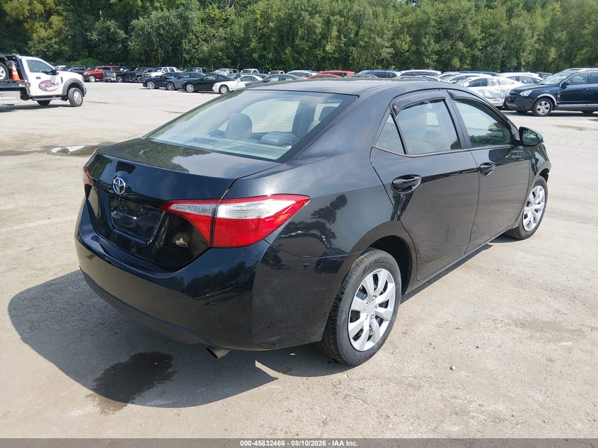 2014 TOYOTA COROLLA auction photo 4