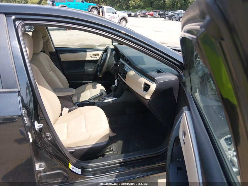 2014 TOYOTA COROLLA auction photo 5
