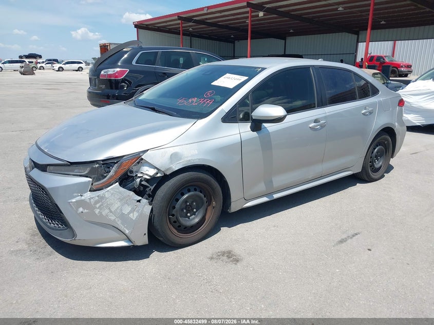 Vin: jtdeprae5lj072441, lot: 46331401, toyota corolla le 20202