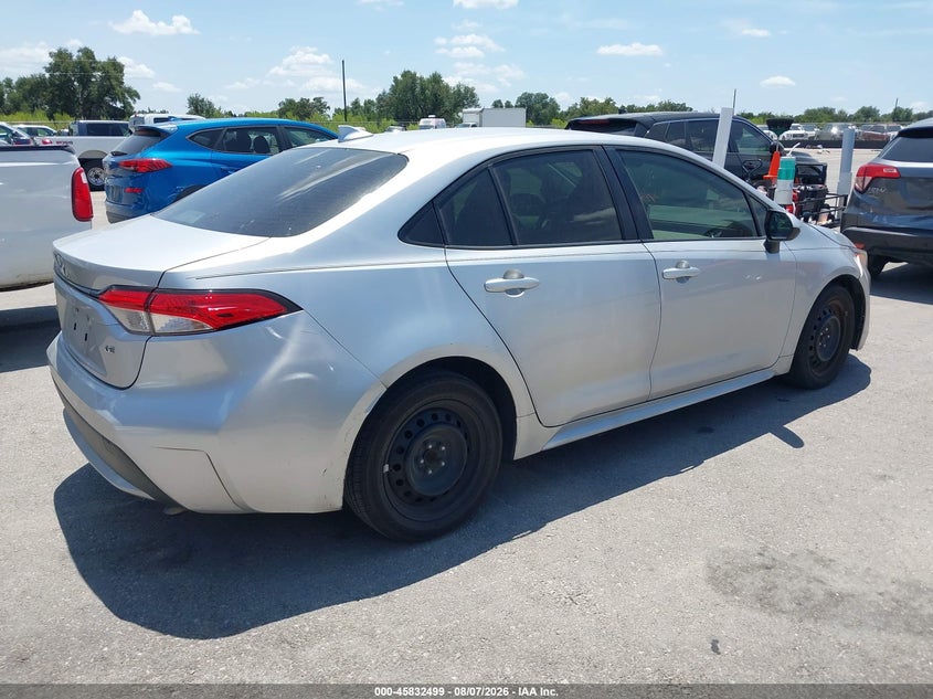 Vin: jtdeprae5lj072441, lot: 46331401, toyota corolla le 20204