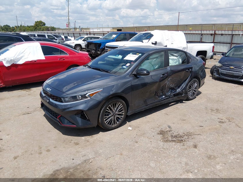 Vin: 3kpf54ad2ne495983, lot: 46331442, kia forte gt-line 20222
