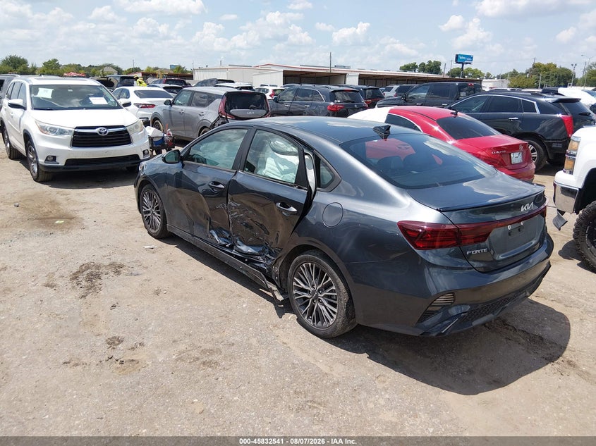 Vin: 3kpf54ad2ne495983, lot: 46331442, kia forte gt-line 20223