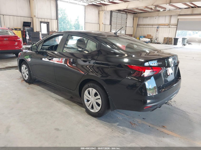 Vin: 3n1cn8dv7sl875961, lot: 46331443, nissan versa 1.6 s 20253