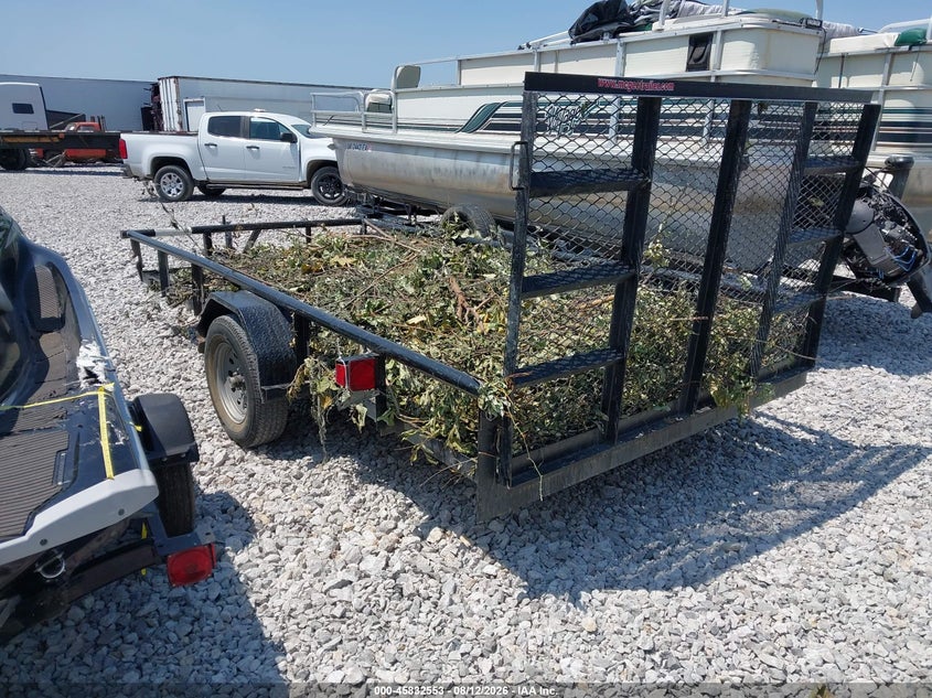 2025 TRAILER 14' MCGEE SINGLE AXLE auction photo 3