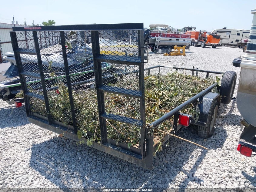 2025 TRAILER 14' MCGEE SINGLE AXLE auction photo 4