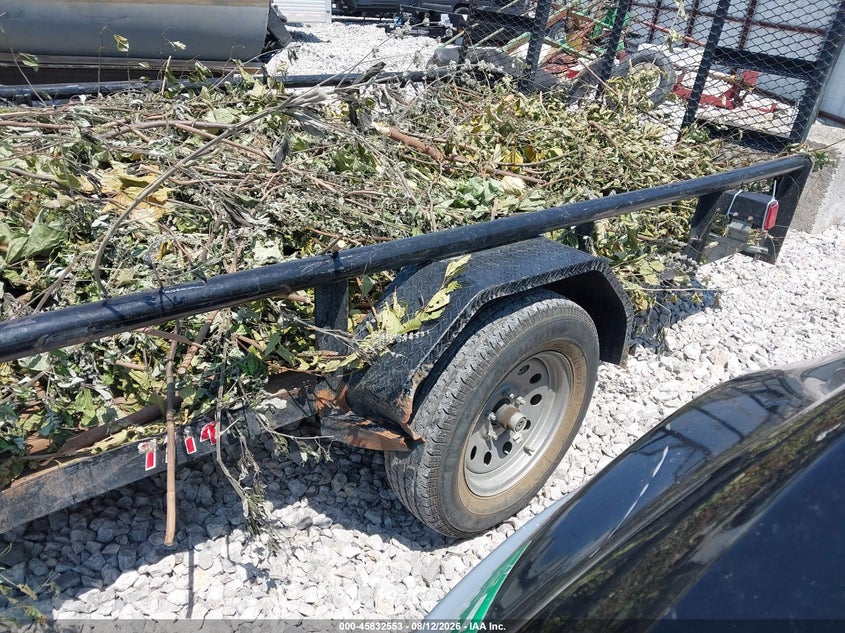 2025 TRAILER 14' MCGEE SINGLE AXLE auction photo 6