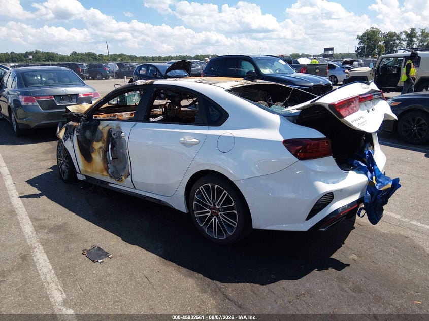 Vin: 3kpf44acxpe634643, lot: 46331462, kia forte gt 20233