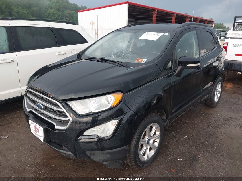 2019 Ford EcoSport, Затопление, IAAI, VIN MAJ3S2GEXKC294194 — фото 2