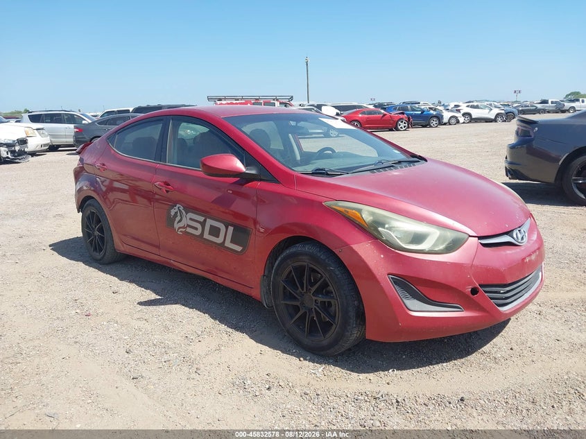 2016 HYUNDAI ELANTRA auction photo 1