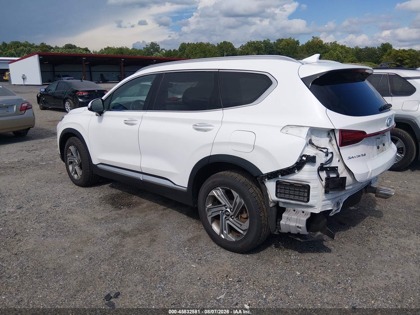 Vin: 5nms64aj9nh404654, lot: 46331482, hyundai santa fe sel 20223