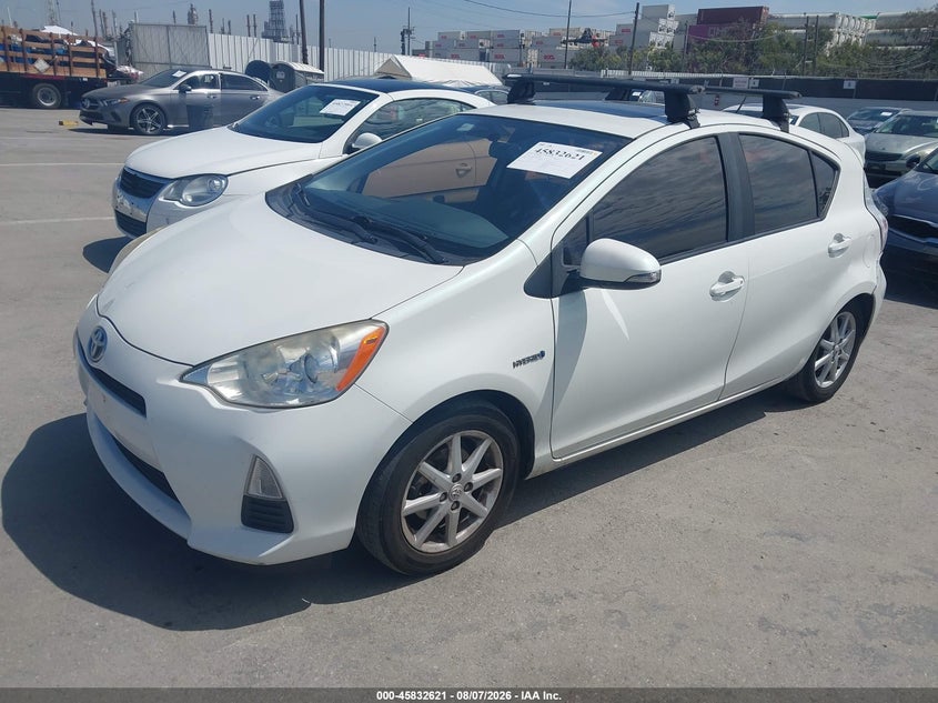 Vin: jtdkdtb32e1084619, lot: 46331522, toyota prius c three 20142