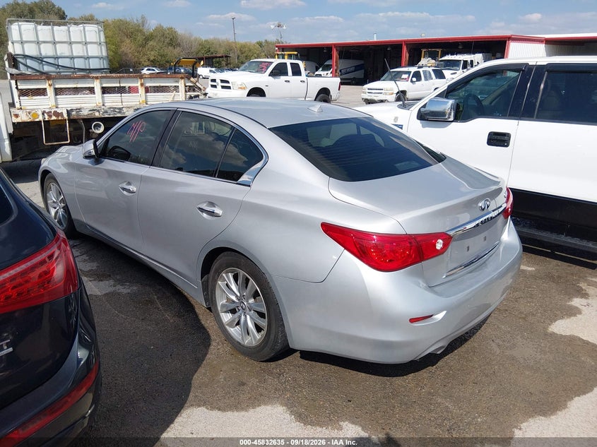 Vin: jn1av7ap1em690967, lot: 46331536, infiniti q50 hybrid premium 20143