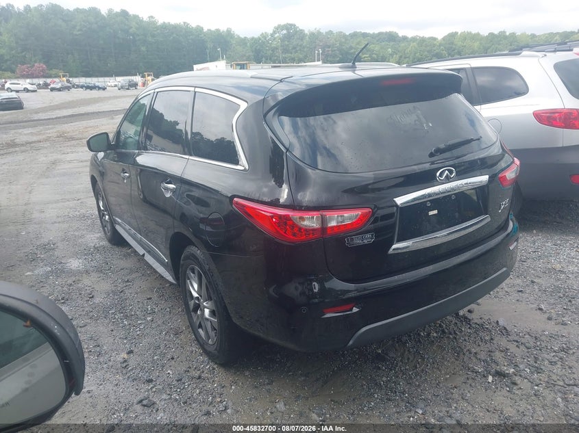 Vin: 5n1al0mm1dc333171, lot: 46331601, infiniti jx35 20133