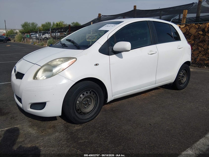 TOYOTA YARIS 2010 VIN JTDKT4K3XA5289715