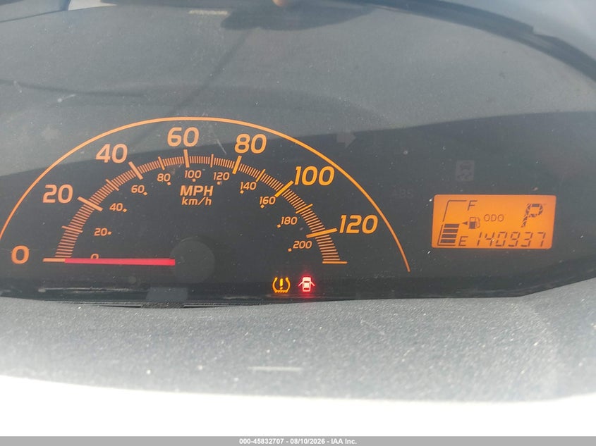 TOYOTA YARIS 2010 VIN JTDKT4K3XA5289715