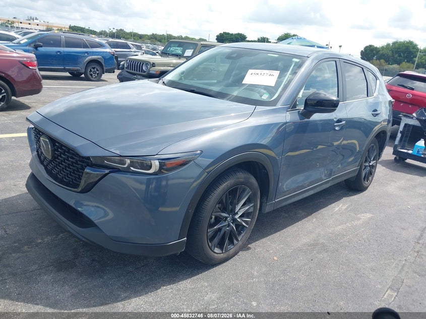 Vin: jm3kfbcm5p0205008, lot: 46331647, mazda cx-5 2.5 s carbon edition 20232